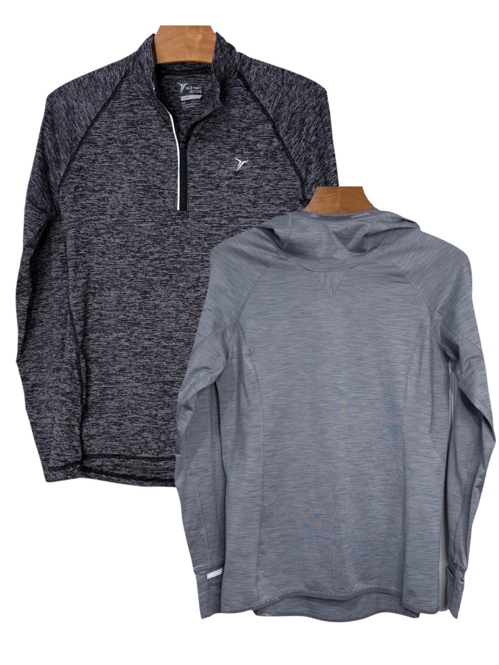 Hoodie & 1/4 Zip Pullover Sweatshirt Lot of 2 Go Dry Performance